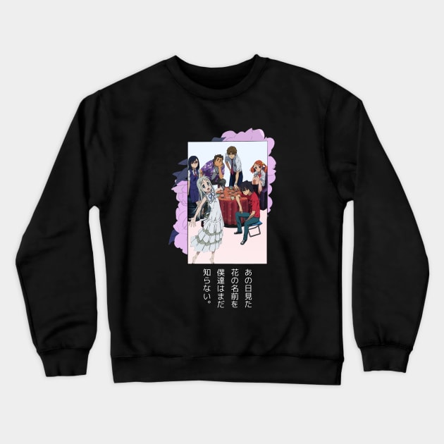Anohana Anohana Crewneck Sweatshirt TeePublic